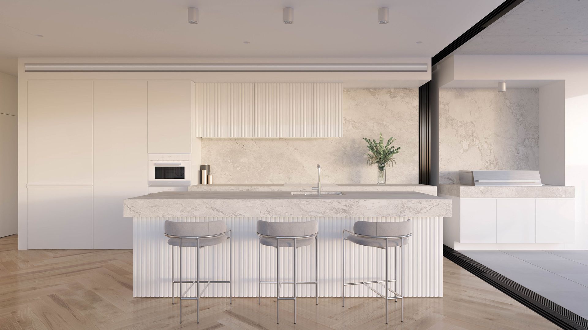 77 Jefferson Lane_Palm Beach_Kitchen and BBQ_Light Scheme